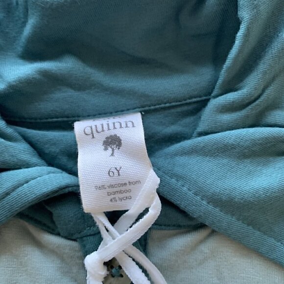 Kate Quinn Organics Boy Long Sleeve Two Tone Polo Shirt 6 Years - Picture 3 of 7